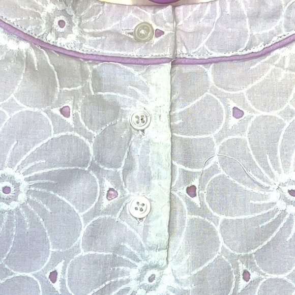 Janie and Jack Sleeveless Floral Lace Top 2T - Picture 9 of 11